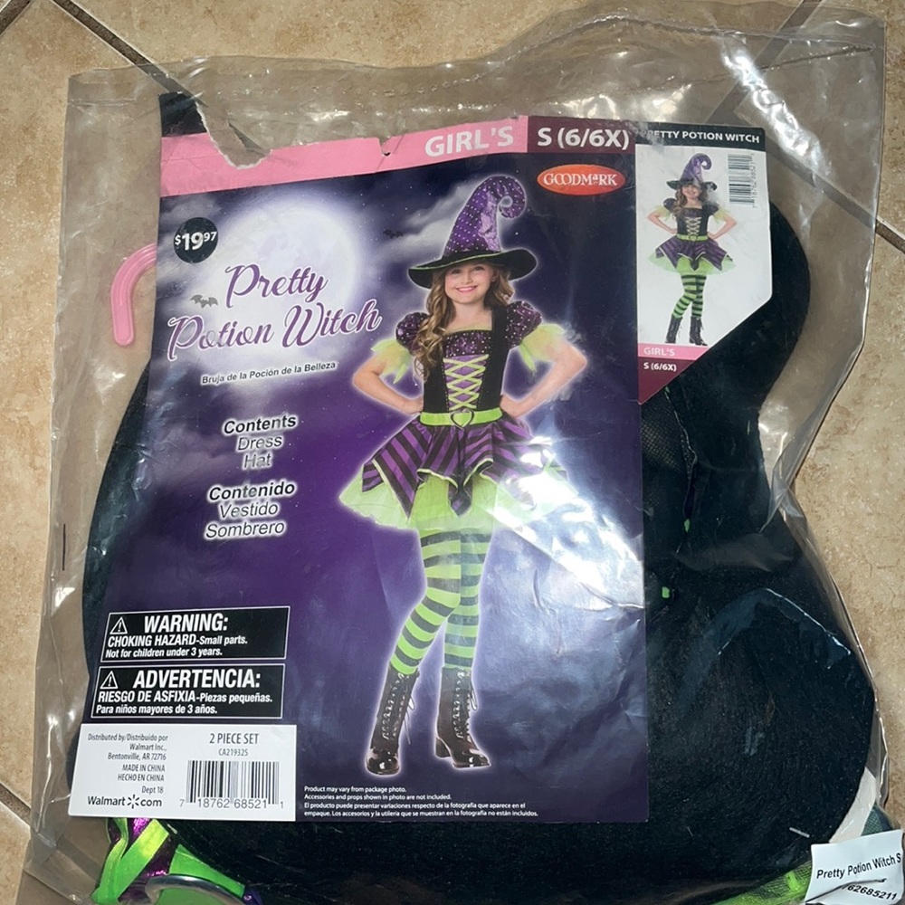 Girls Pretty Witch Costume💕